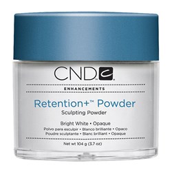 CND Retention + powder - bright white acrylic